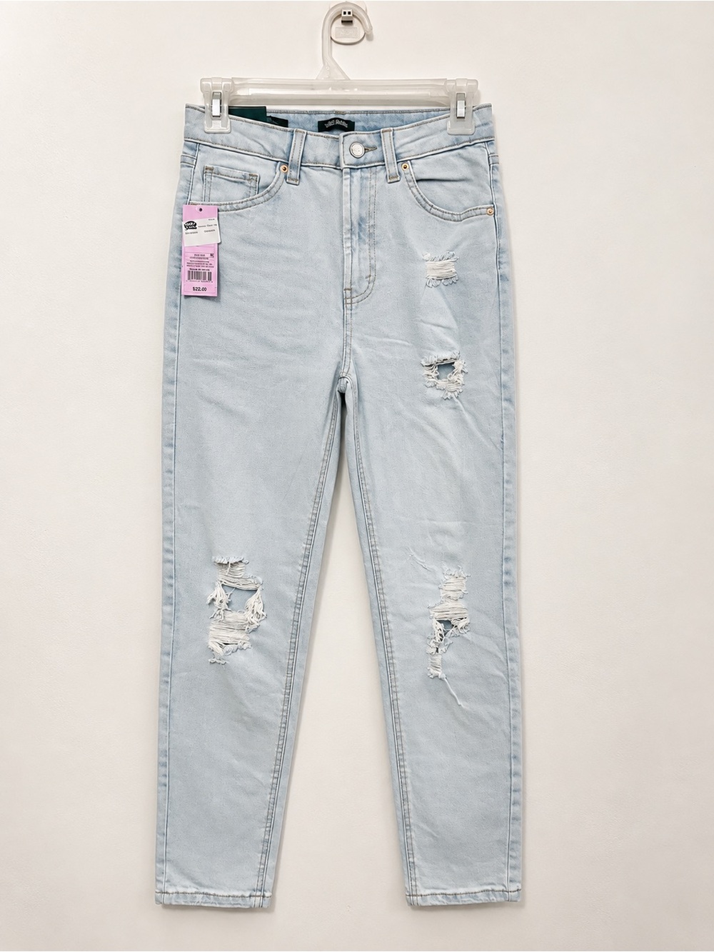 wild fable Light Wash Distressed Skinny Jeans